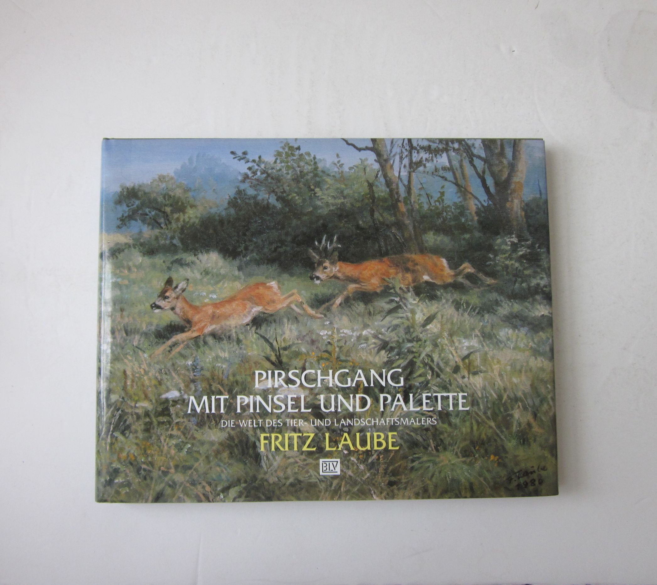 21057 LAUBE (FRITZ) - PIRSCHGANG MIT PINSEL UND PALETTE