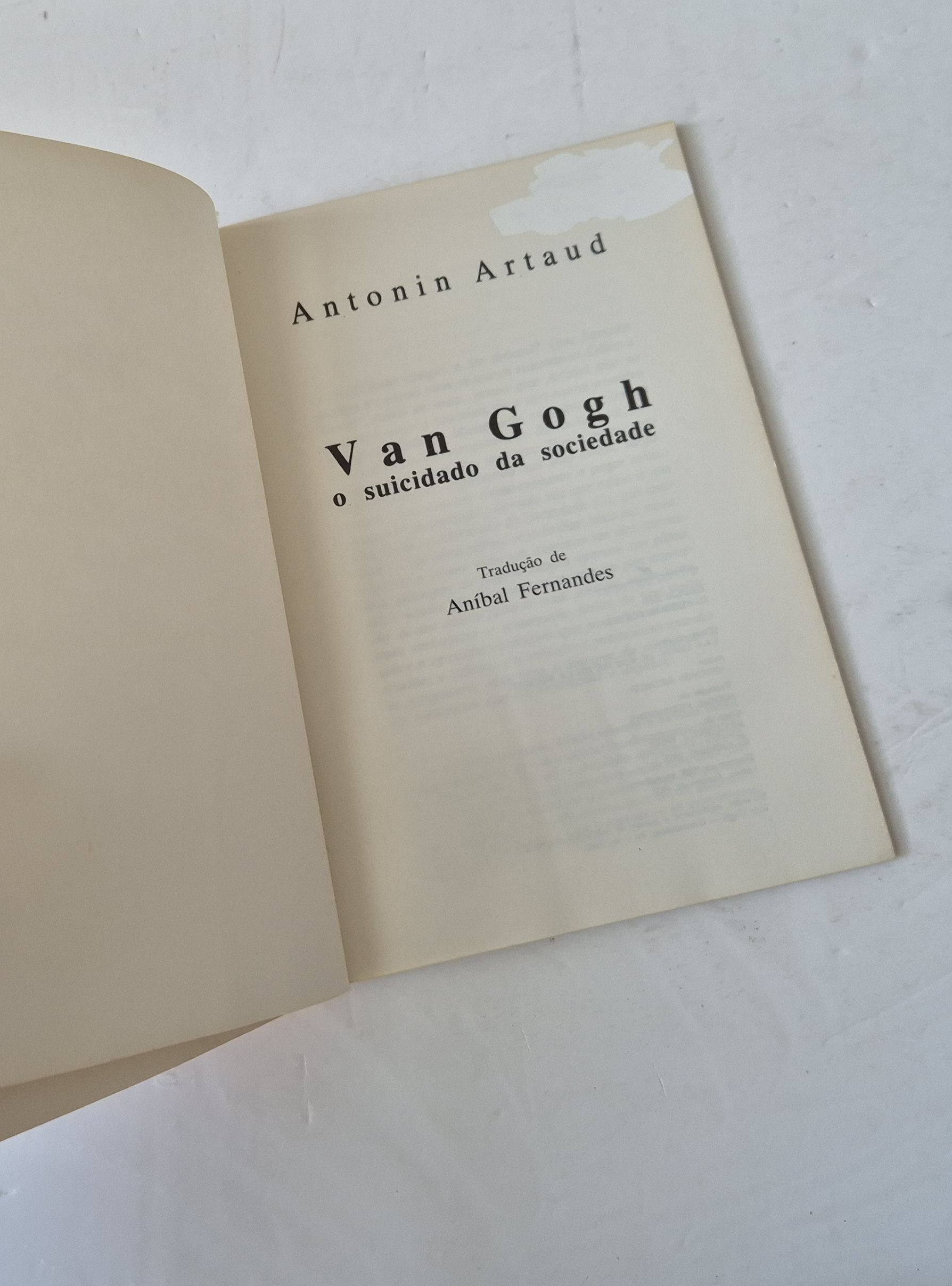 21275 a ARTAUD (ANTONIN) - VAN GOGH O SUICIDADO DA SOCIEDADE