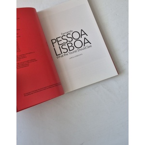 PESSOA (FERNANDO) - LISBOA, WHAT THE TOURIST SHOULD SEE