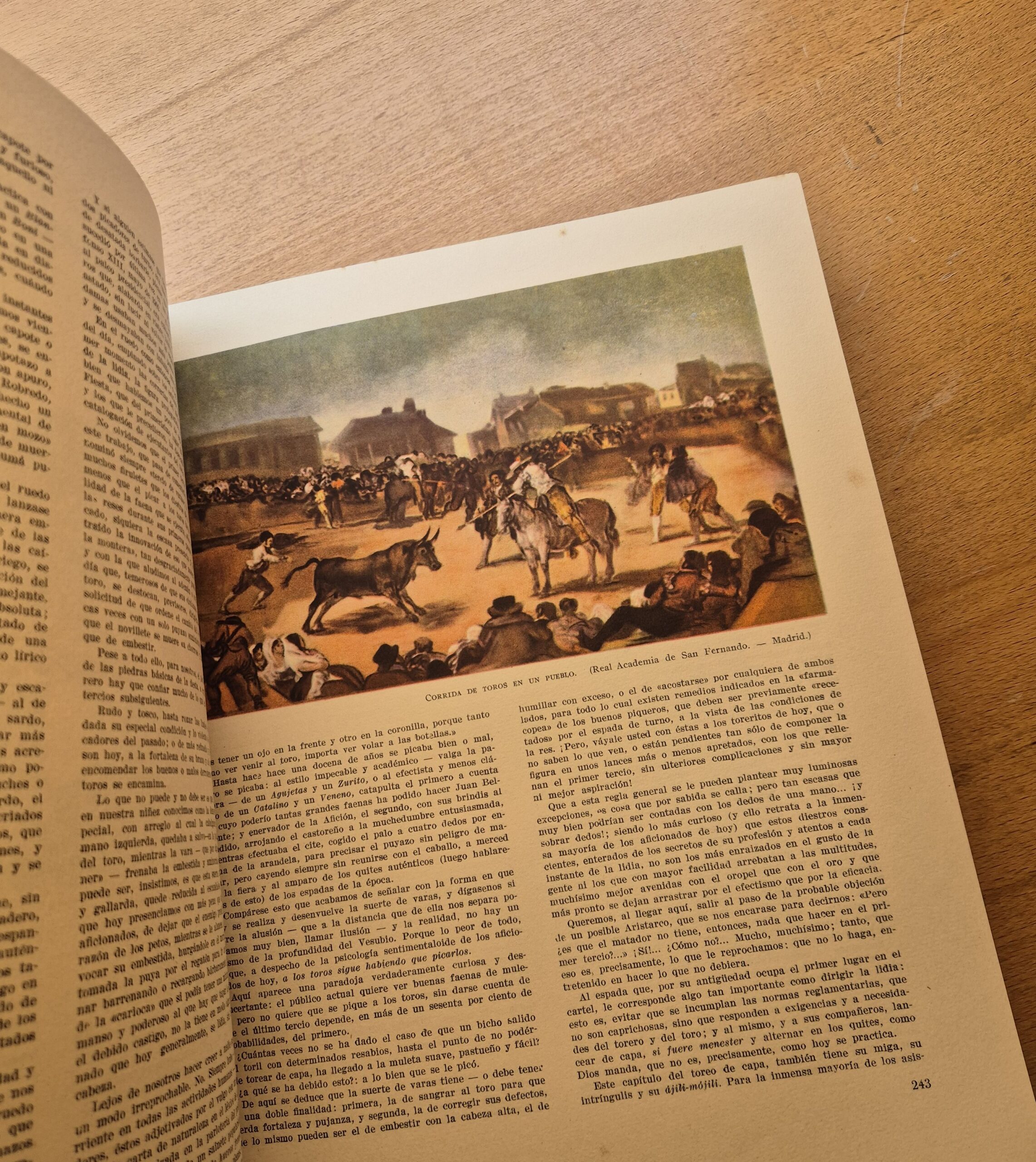 15002 B LA FIESTA NACIONAL - LIBRO DE ORO DE LA TAUROMAQUIA