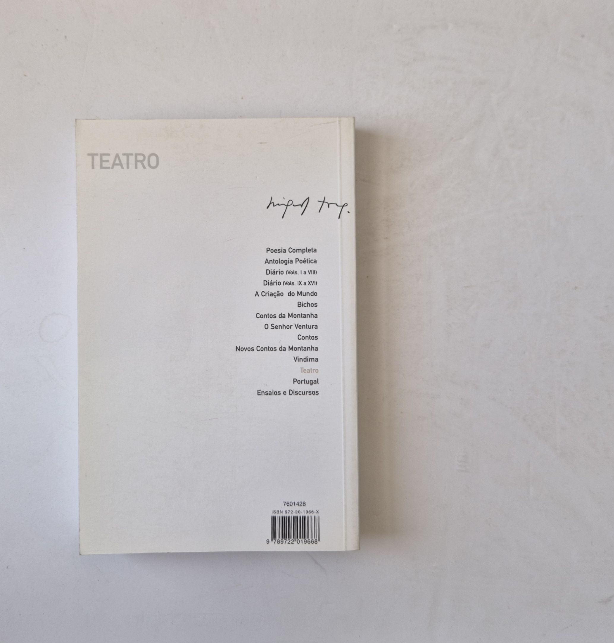 21442 a TORGA (MIGUEL) - TEATRO