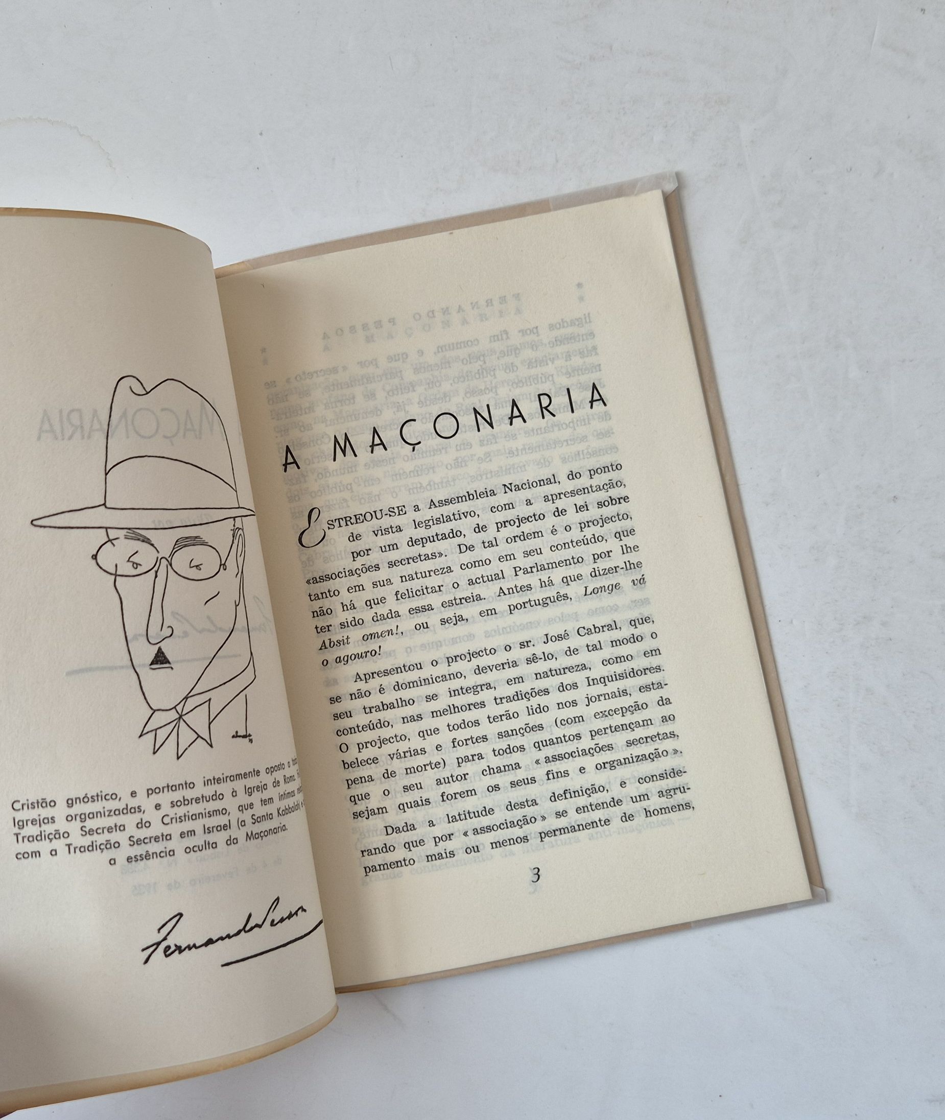6778 b PESSOA (FERNANDO) - A MAÇONARIA VISTA POR FERNANDO PESSOA E NORTON DE MATOS