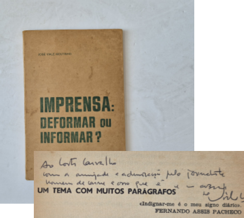 21505 MOUTINHO (JOSÉ VIALE) - IMPRENSA DEFORMAR OU INFORMAR