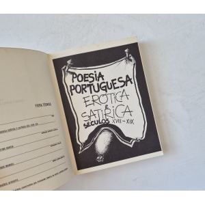 POESIA PORTUGUESA ERÓTICA E SATÍRICA SÉCULOS XVIII-XIX