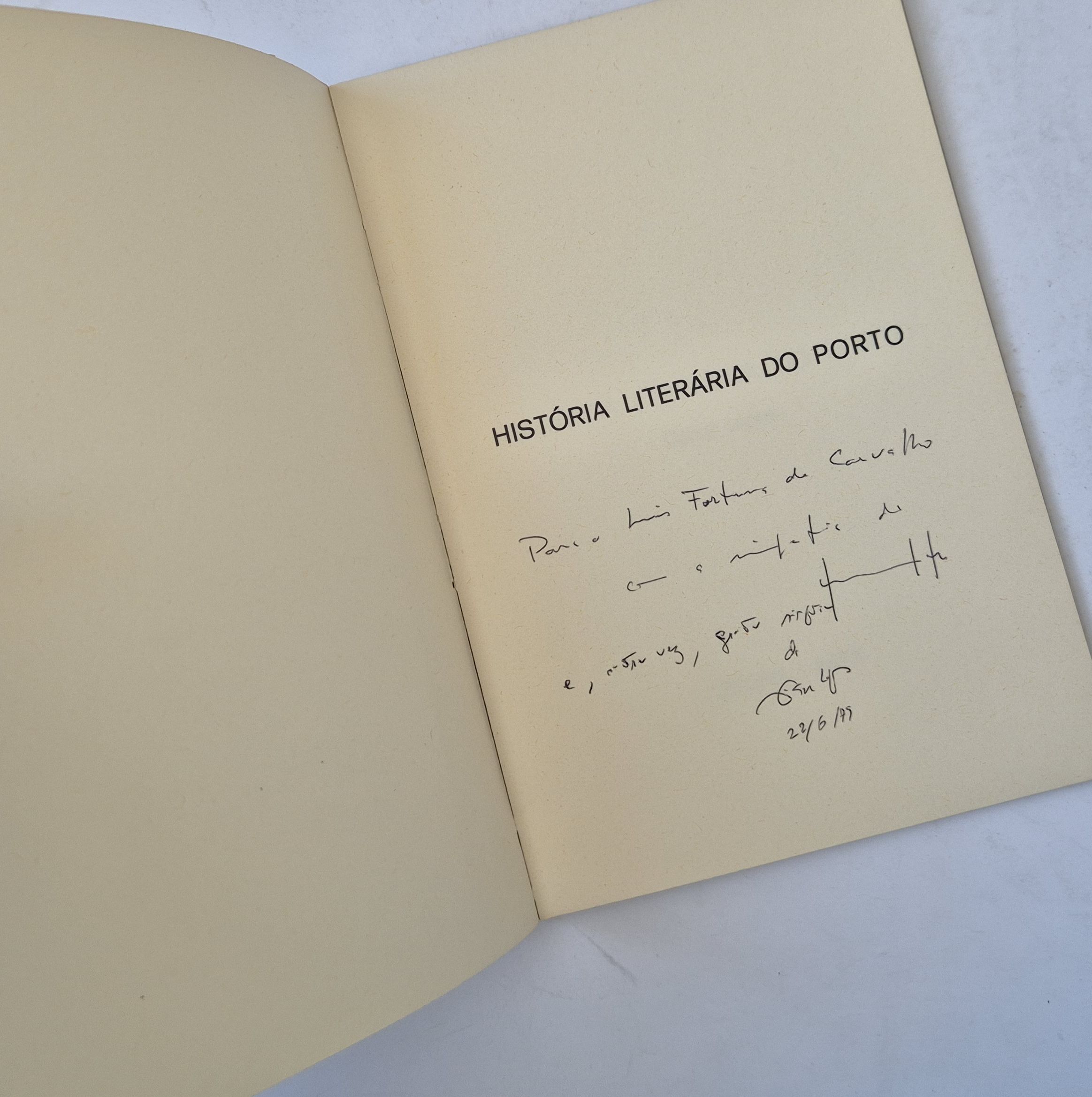 21529 b LOPES (ÓSCAR) - HISTÓRIA LITERÁRIA DO PORTO