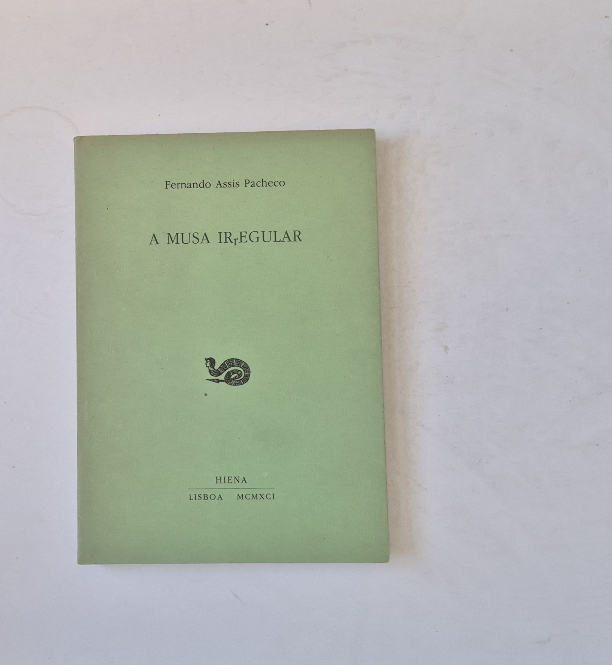 21524 PACHECO (FERNANDO ASSIS) - A MUSA IRREGULAR