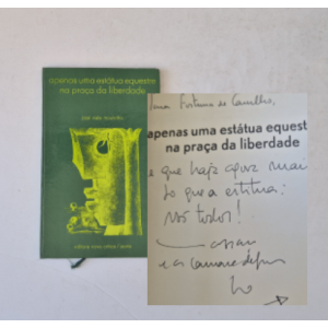 MOUTINHO (JOSÉ VIALE) - APENAS UMA ESTÁTUA EQUESTRE NA PRAÇA DA LIBERDADE